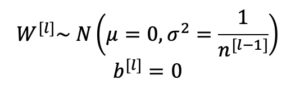 Xavier initialization formula