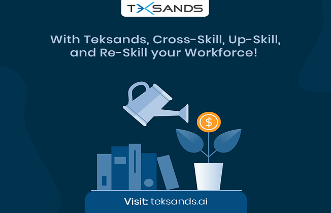 With Teksands, Cross-Skill, Up-Skill, and Re-Skill your Workforce!