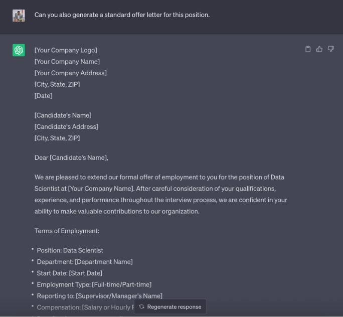 ChatGPT for Recruiters